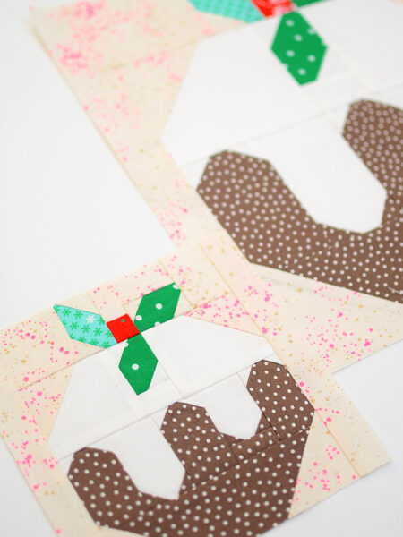 Christmas quilt patterns - Christmas Pudding quilt pattern