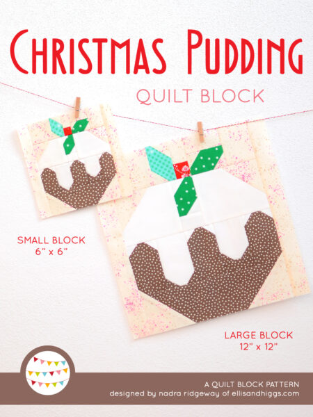 Christmas quilt patterns - Christmas Pudding quilt pattern