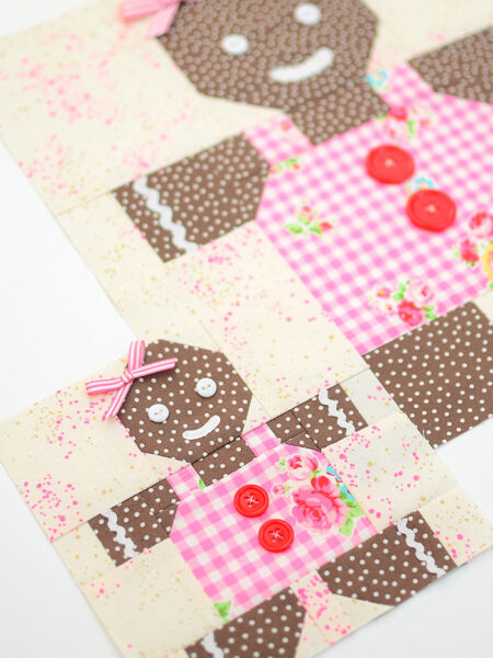 Christmas quilt patterns - Gingerbread Woman quilt pattern