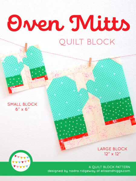 Christmas quilt patterns - Oven Mitts quilt pattern