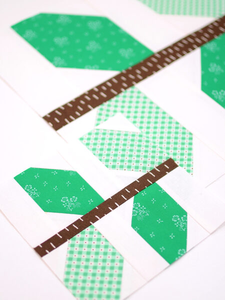 Spring quilt patterns - Branch quilt pattern