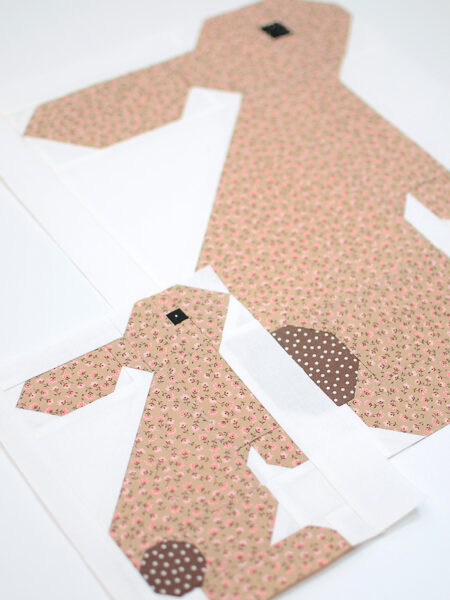 Easter quilt patterns - Brown Bunny quilt pattern