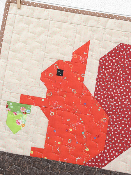 Fall quilt pattern - Squirrel quilt pattern