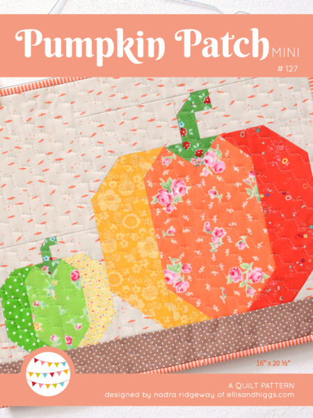Fall quilt pattern - Pumpkin quilt pattern
