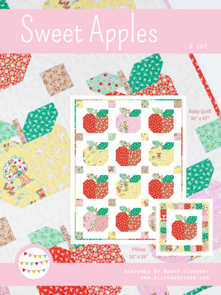 Fall quilt pattern - Apple quilt pattern