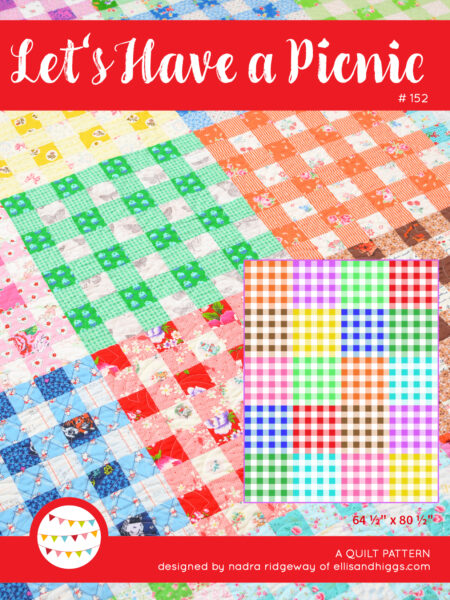 Let's Have a Picnic quilt pattern - Summer Quilt Pattern