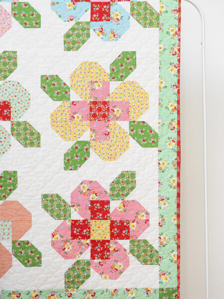 Spring quilt pattern - Flower Garden quilt pattern