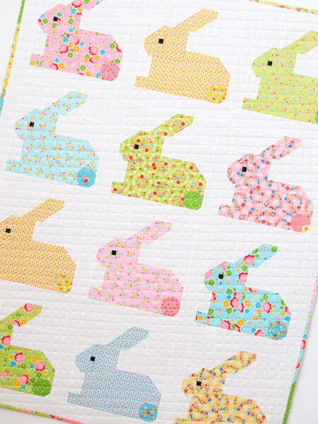 Spring quilt pattern - Bunny quilt pattern