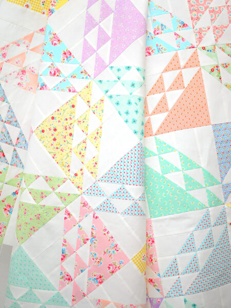 Spring quilt pattern - Spring meadow quilt pattern