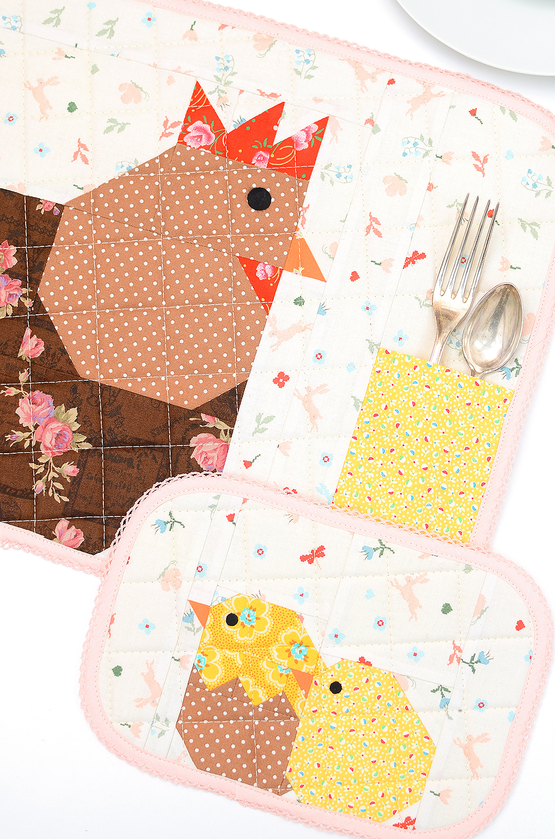 Quilted Coasters - an easy quilt pattern add-on by Nadra Ridgeway of ellis & higgs