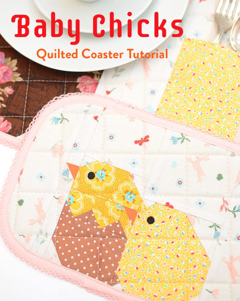 Quilted Coasters - an easy quilt pattern add-on by Nadra Ridgeway of ellis & higgs