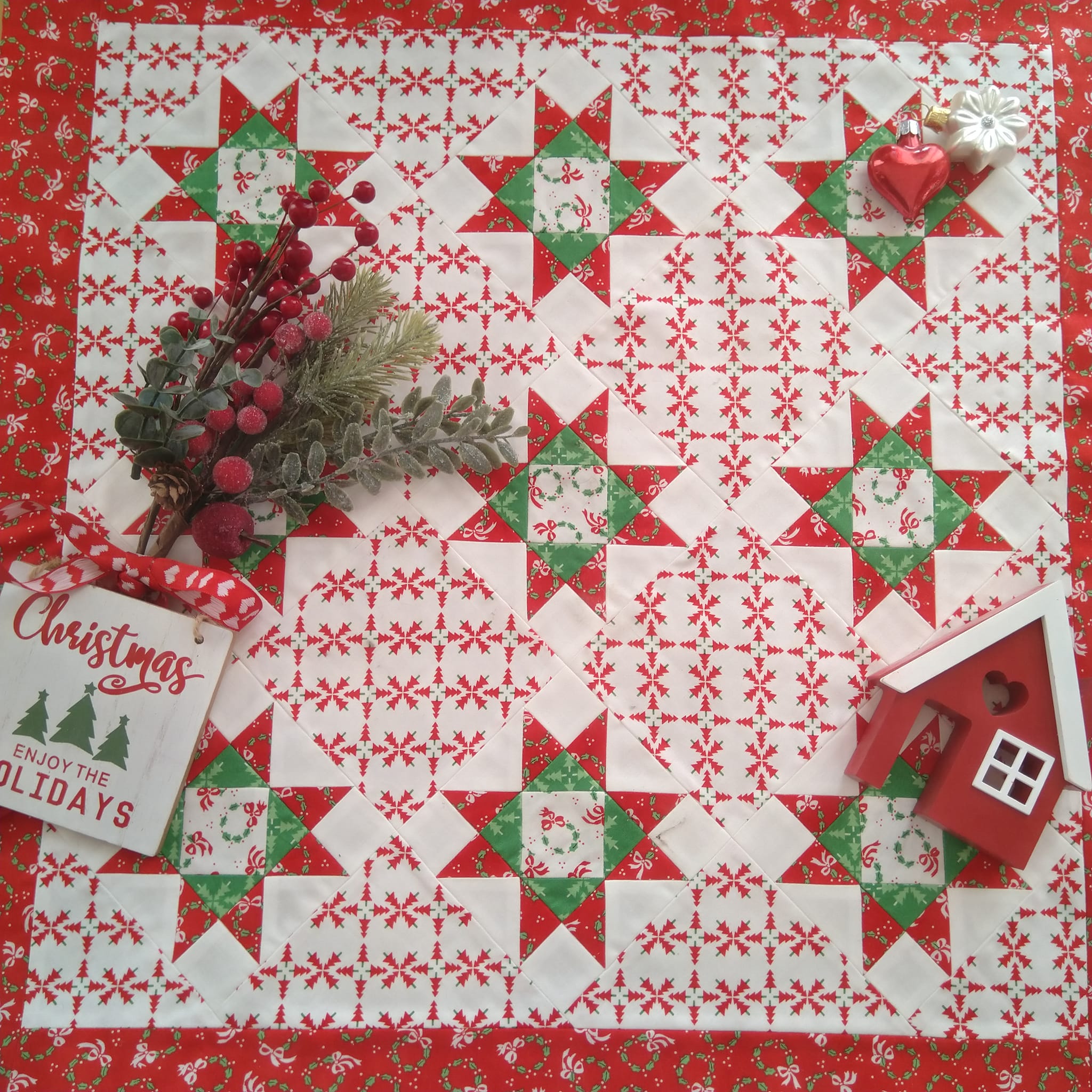 Starry Sky Pillow pattern - Star Quilt Pattern