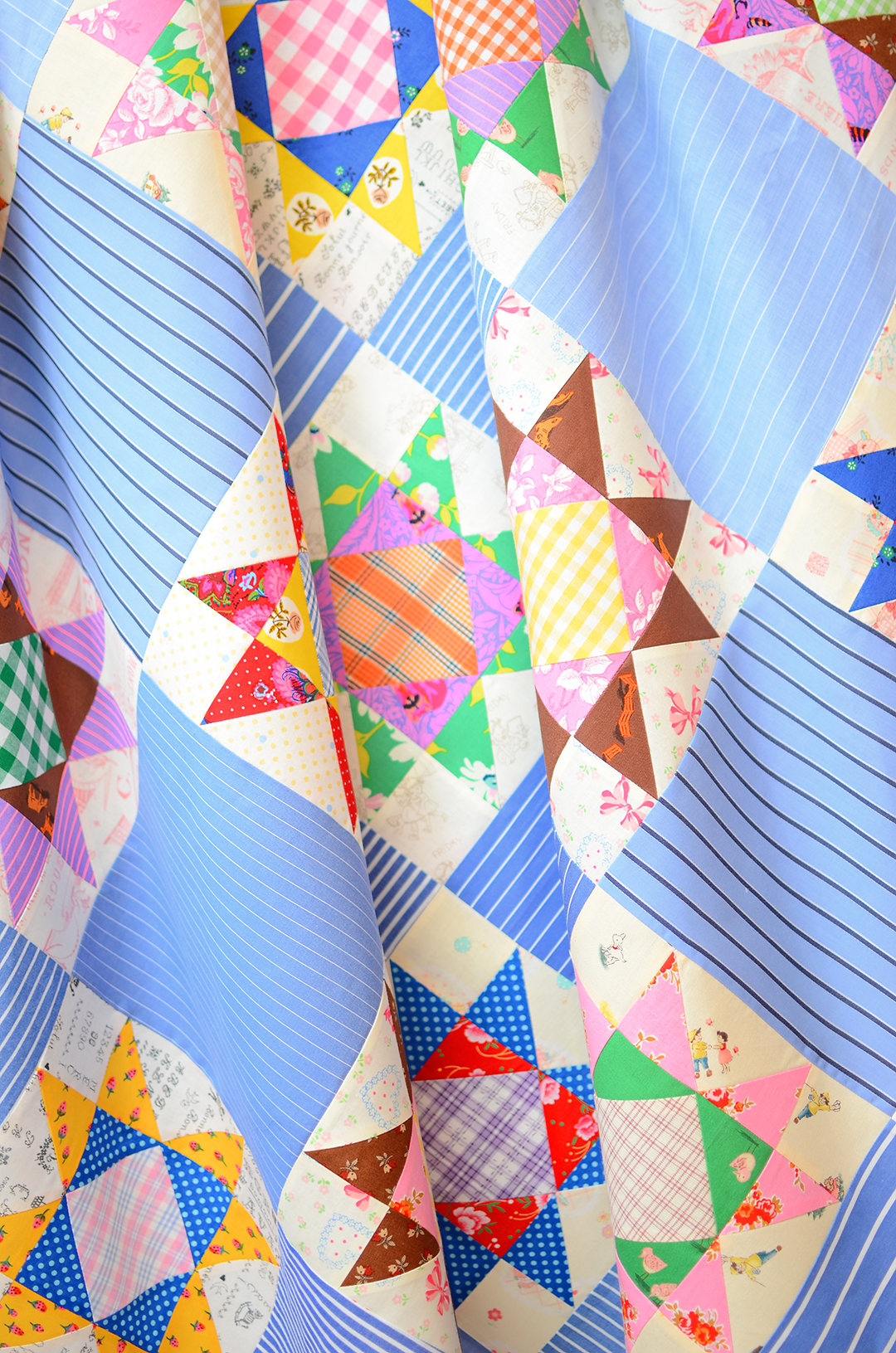 Starry Sky quilt pattern - Star Quilt Pattern