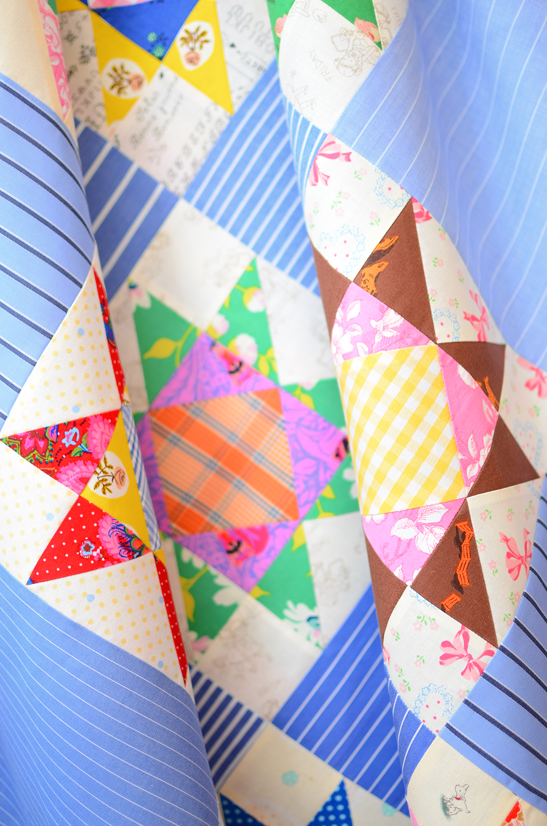 Starry Sky quilt pattern - Star Quilt Pattern